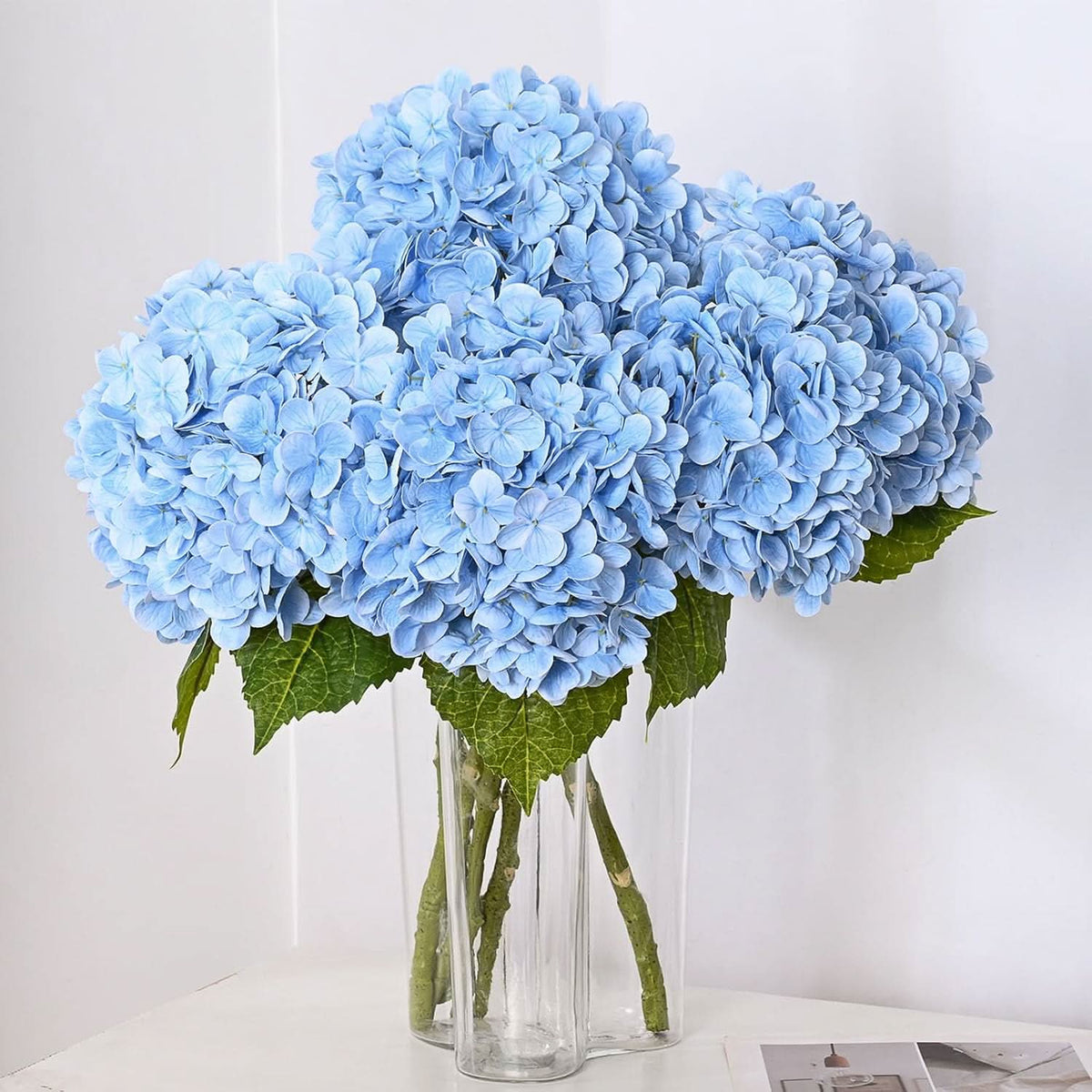 Blue Garden Hydrangea 6pcs  21"