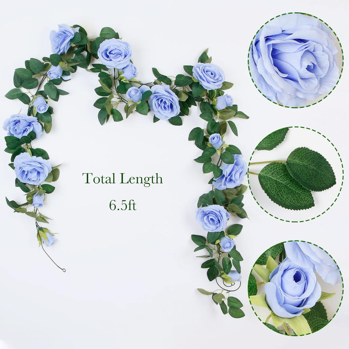 Azure Garden 4-Piece 26ft Rose Vine