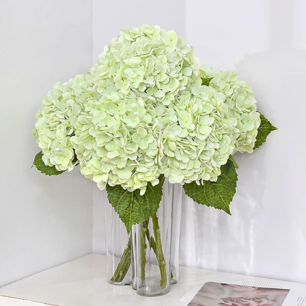 Light Green Hydrangea 3pcs 21"