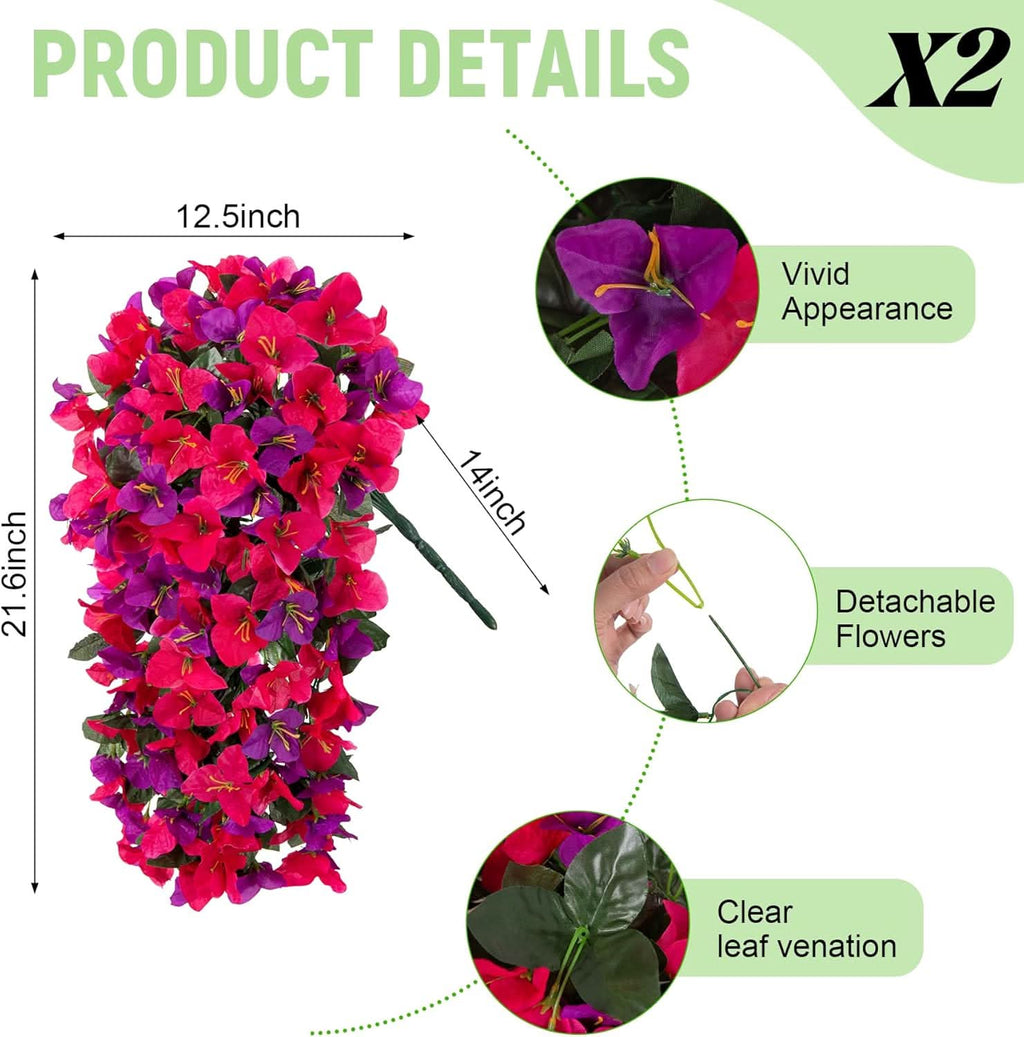 Artificial Bougainvillea Pink Purple