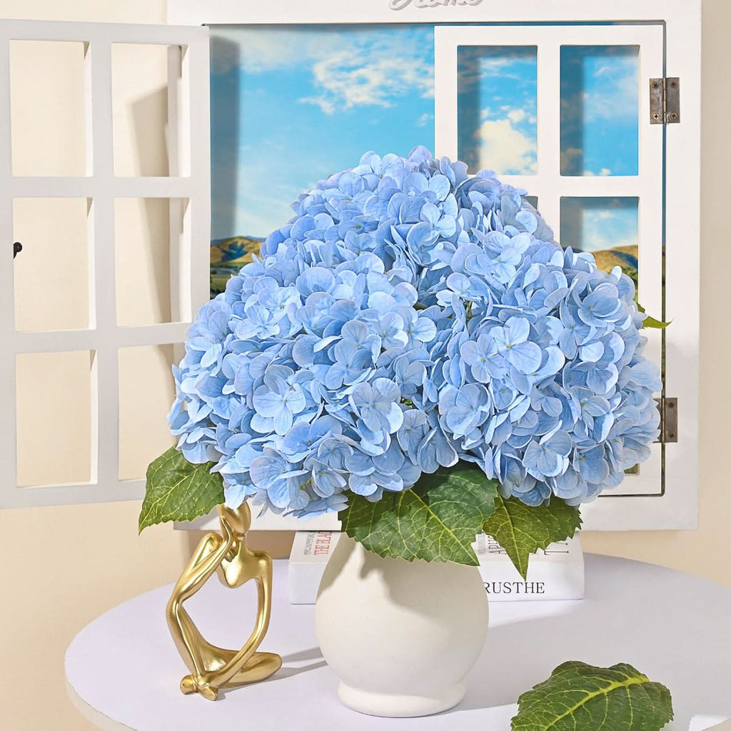 Blue Garden Hydrangea 6pcs  21"