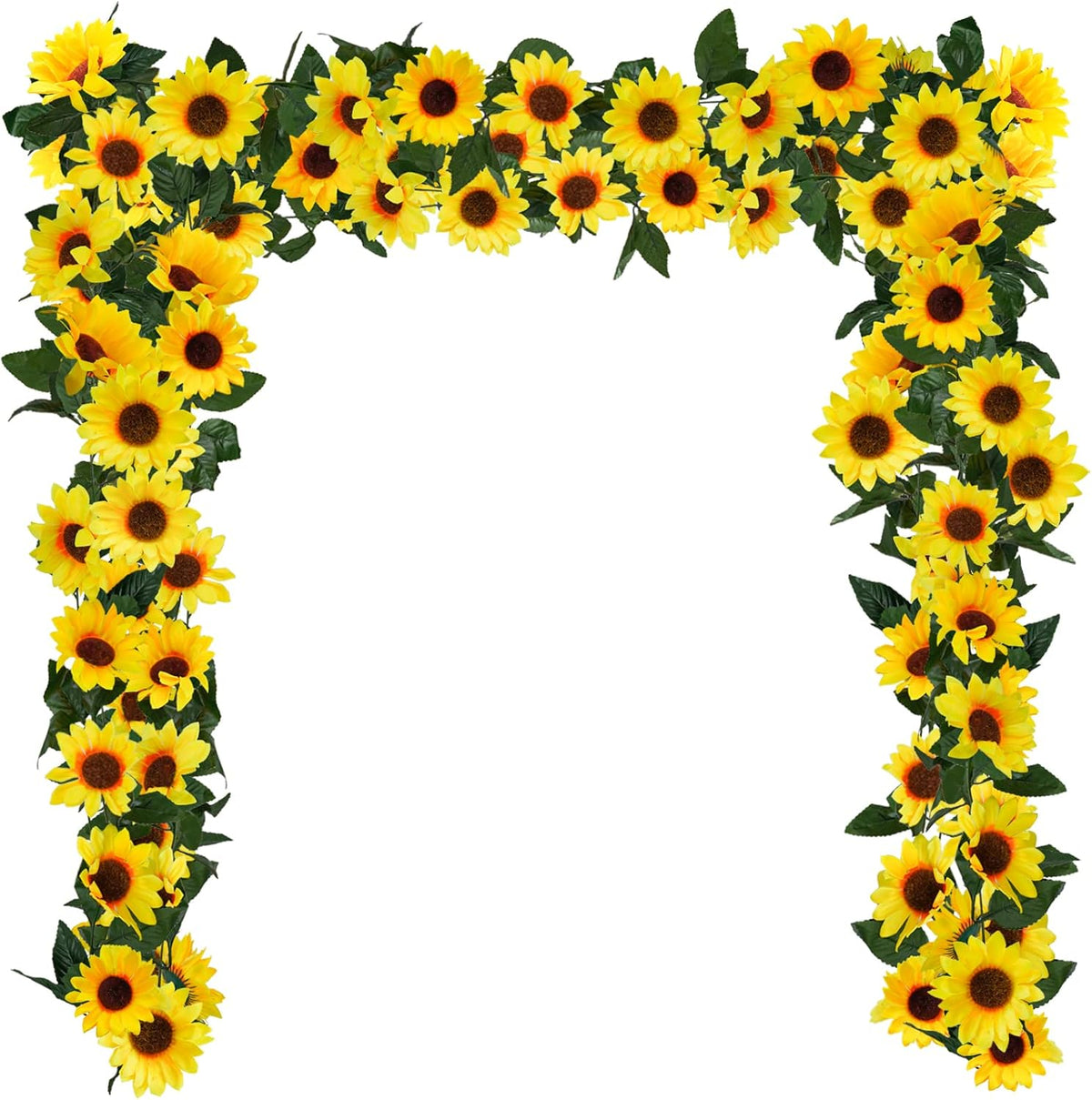 Golden Meadow  4-piece 26ft Sunflower Garland