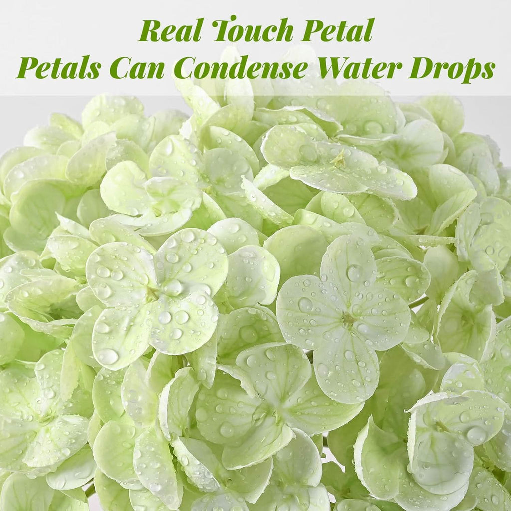 Light Green Hydrangea 3pcs 21"