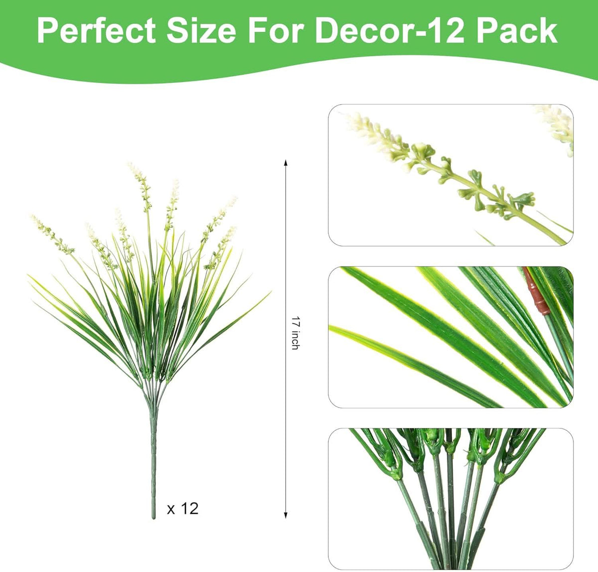 White Lavender Artificial Flowers