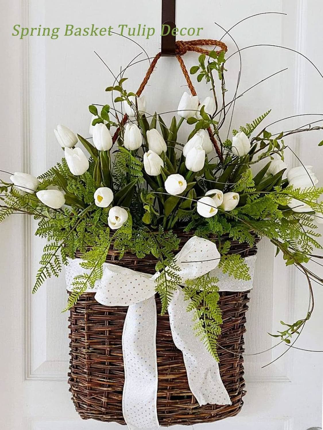 Ivory Garden Tulip 14"