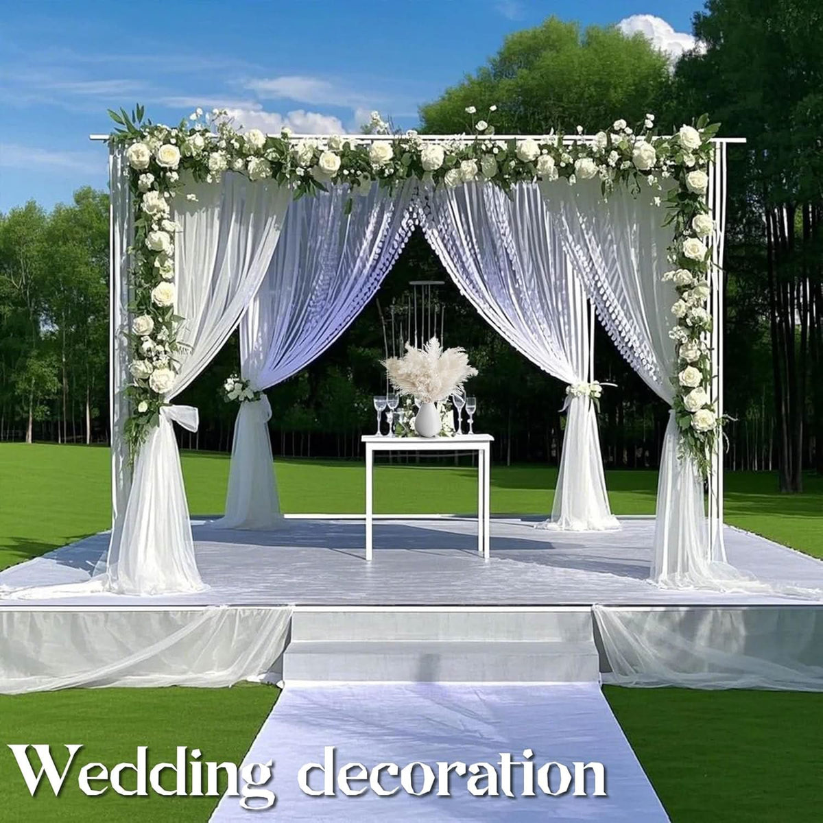 Pearl Horizon Pampas Grass