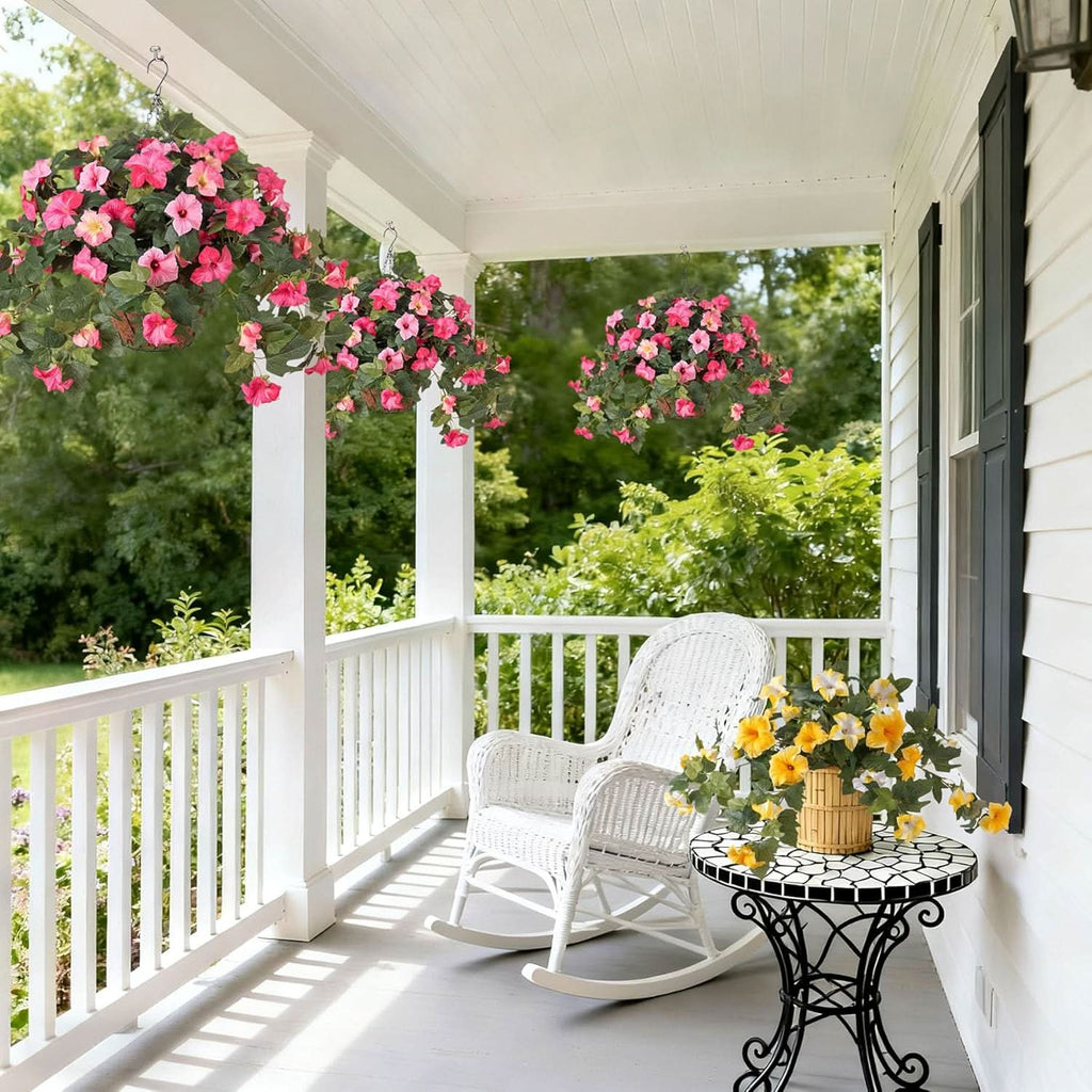PINK Artificial Petunias