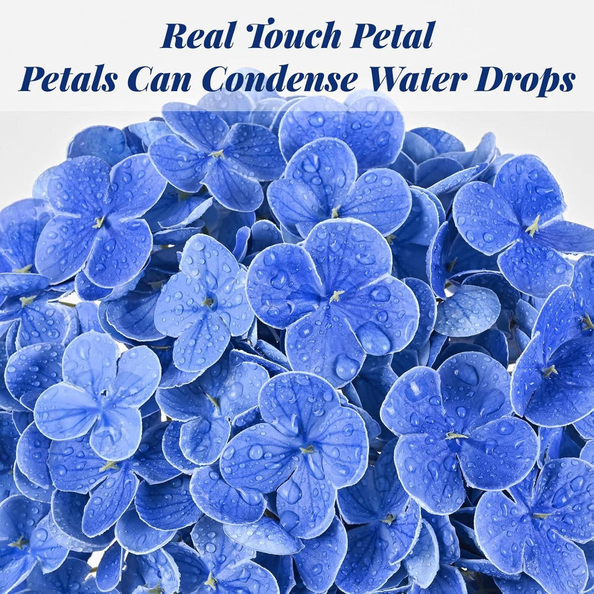 Midnight Blue Hydrangea 6 pcs 21"