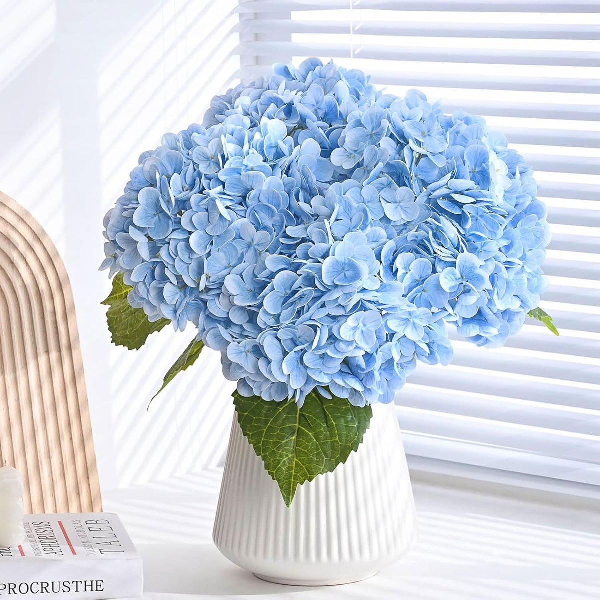 Blue Garden Hydrangea 6pcs  21"