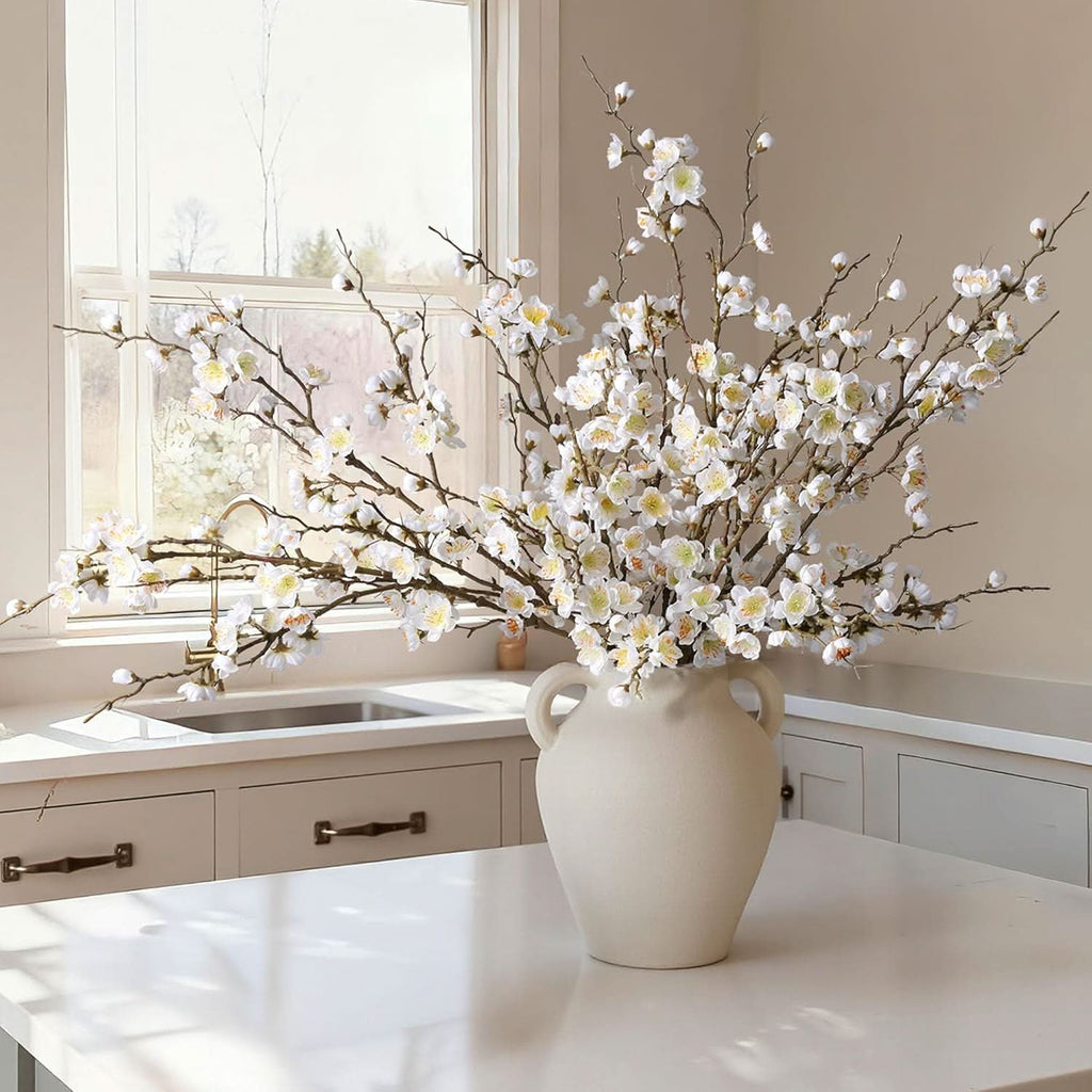 Snow Blossom Branch 6pcs 34.45"