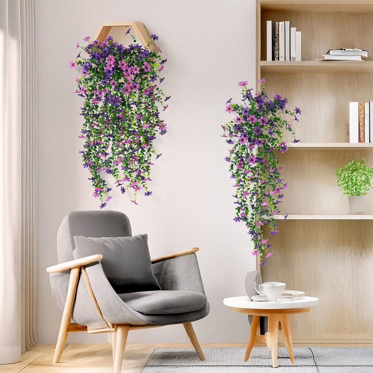Clematis Artificial Hanging Flowers