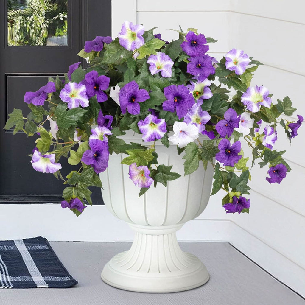 Purple Artificial Petunias