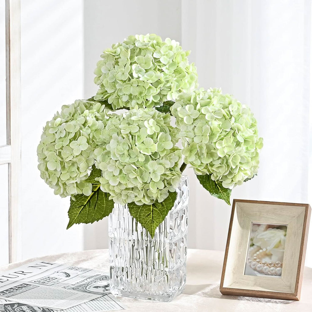 Light Green Hydrangea 3pcs 21"