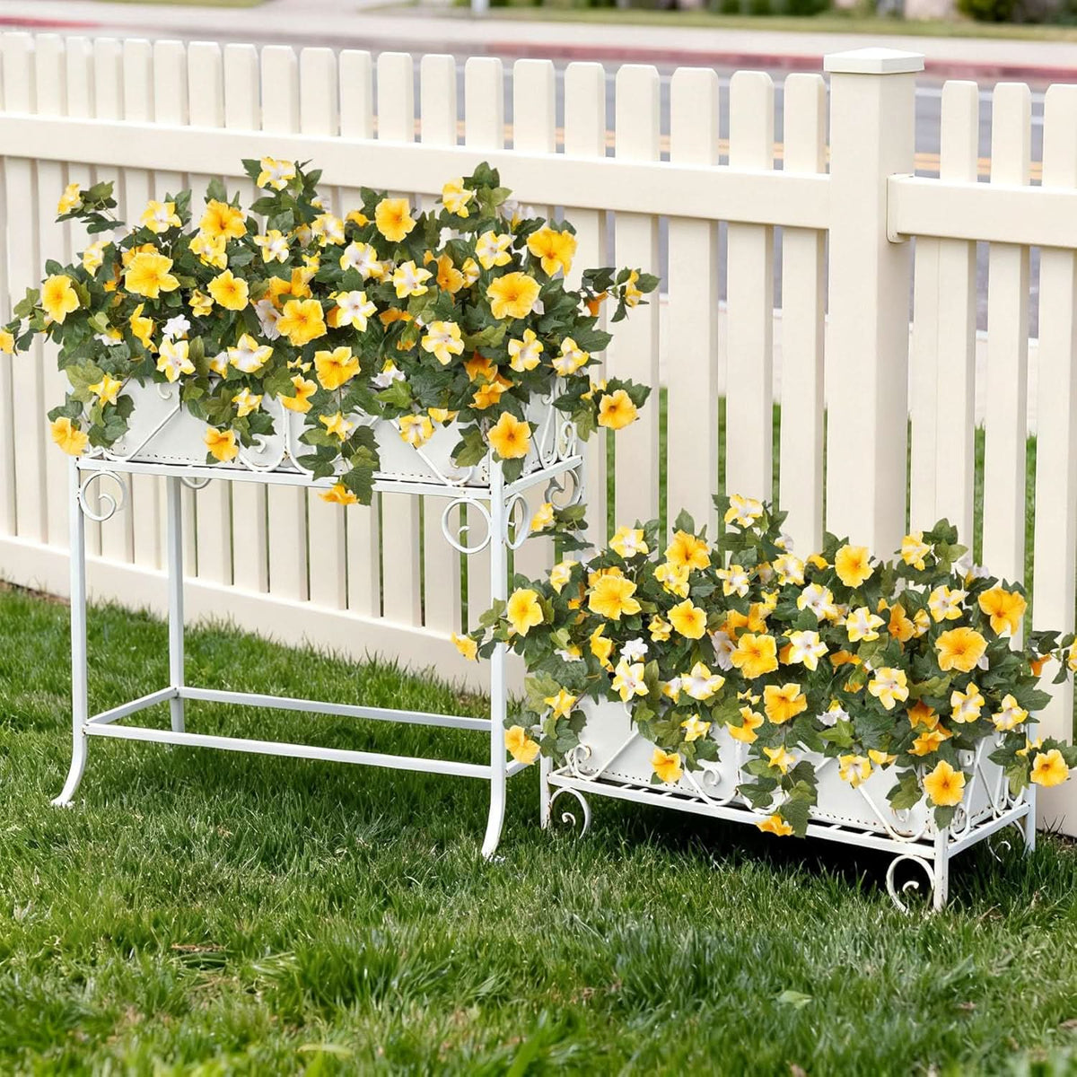 Yellow Artificial Petunias