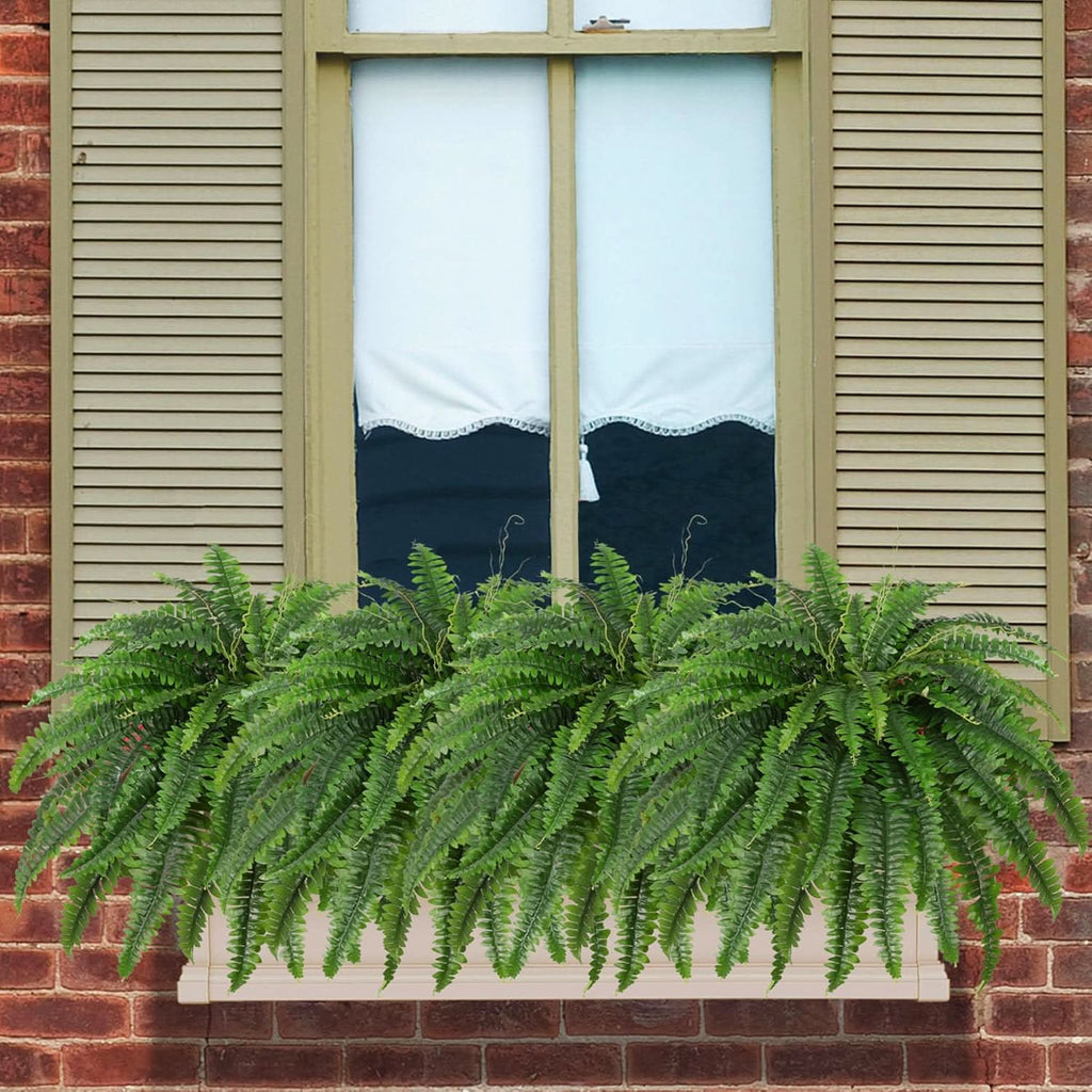 Boston Fern Faux Plant – 55 Branches Each