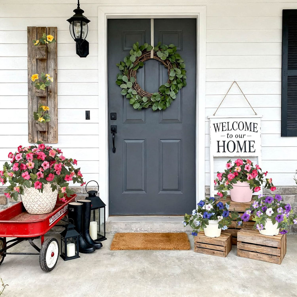 PINK Artificial Petunias
