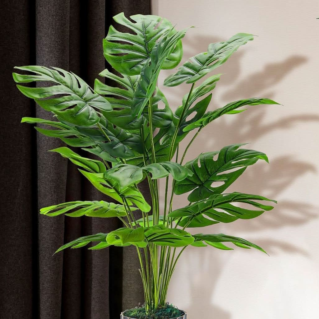 Tall Artificial Monstera Plant-28 inch