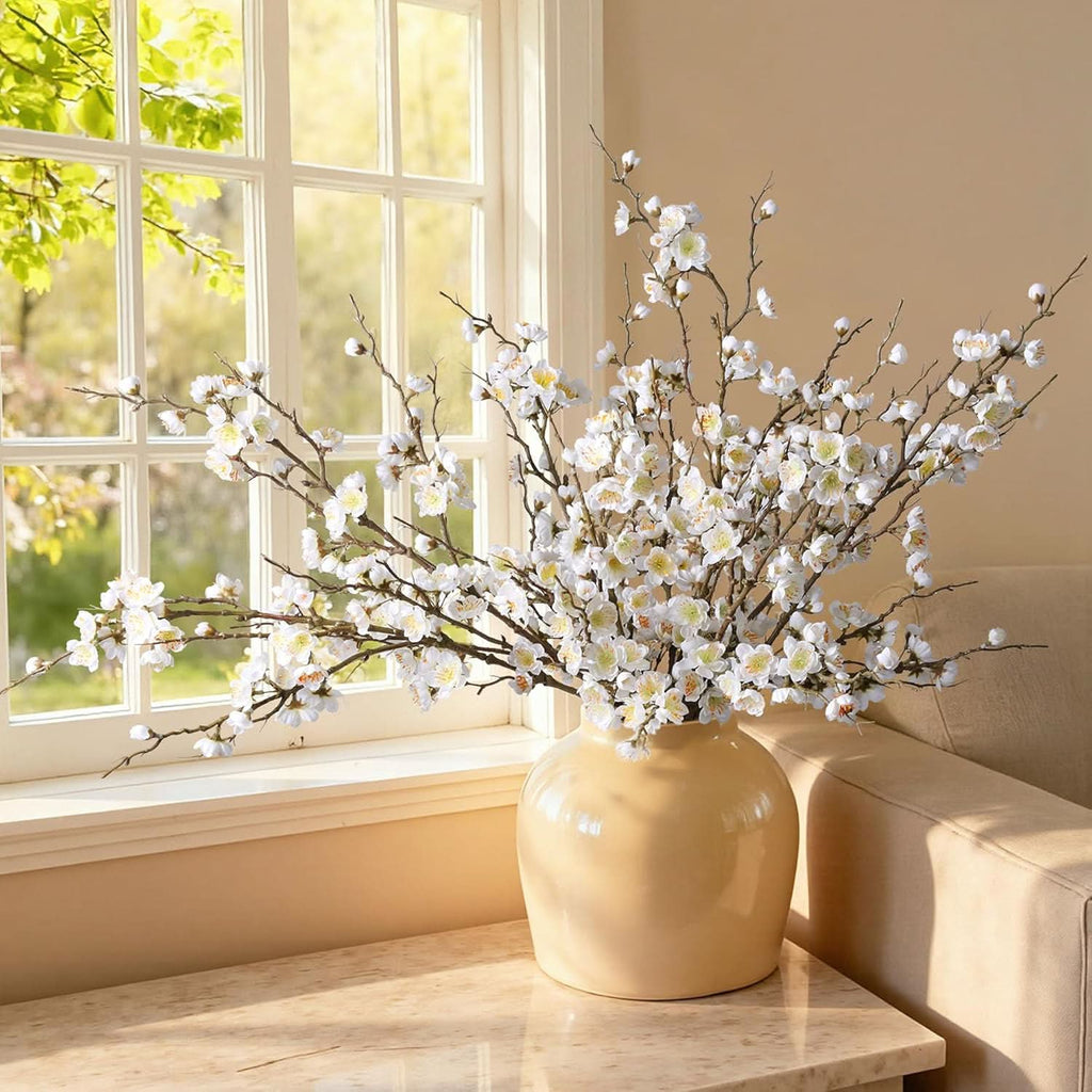 Snow Blossom Branch 6pcs 34.45"