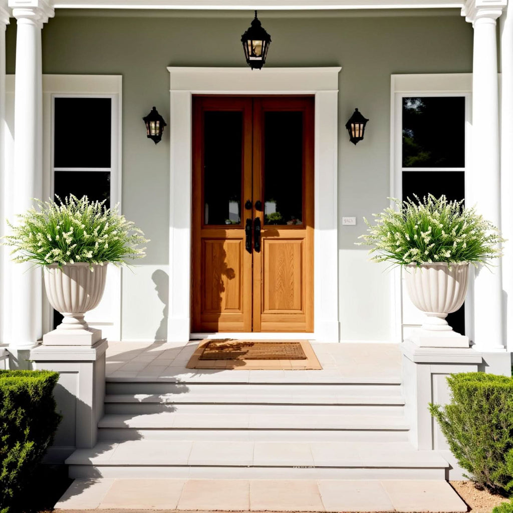 White Lavender Artificial Flowers
