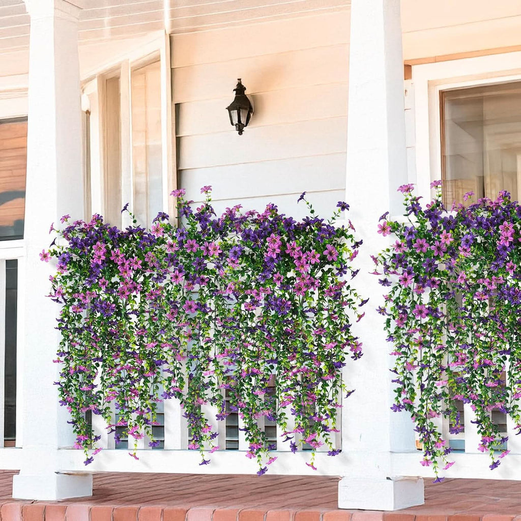Clematis Artificial Hanging Flowers