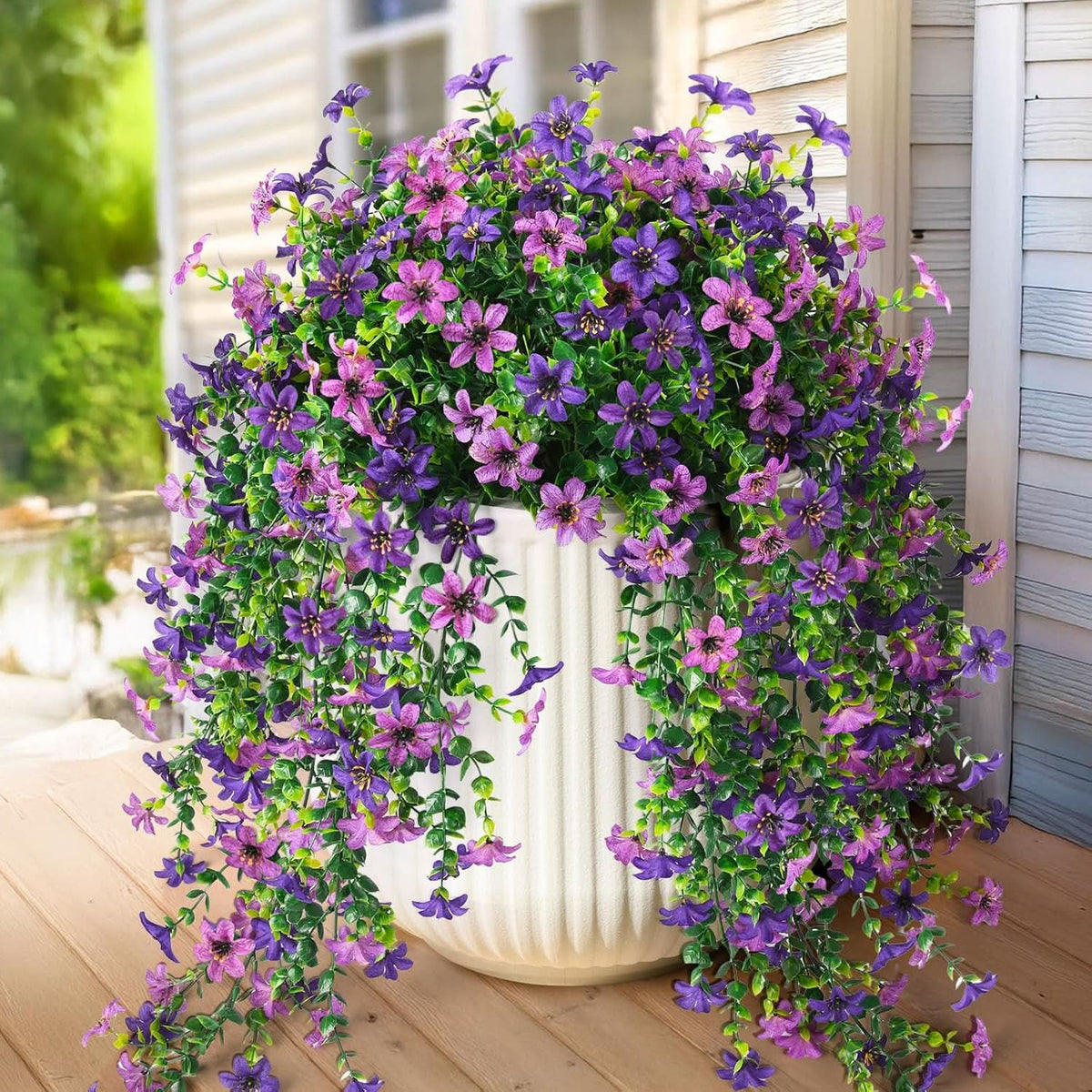 Clematis Artificial Hanging Flowers