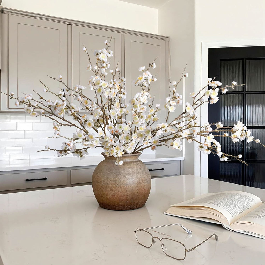 Snow Blossom Branch 6pcs 34.45"