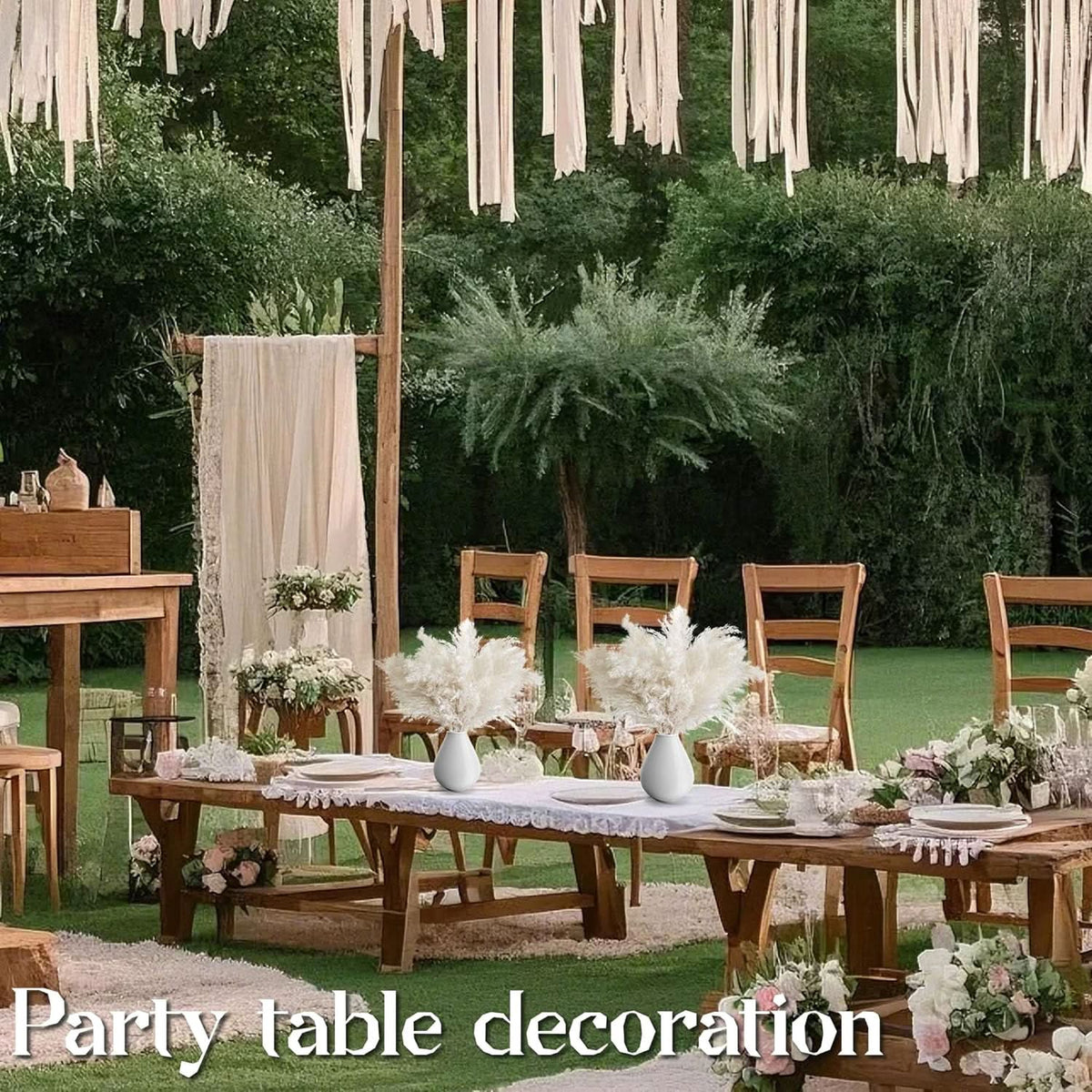 Pearl Horizon Pampas Grass