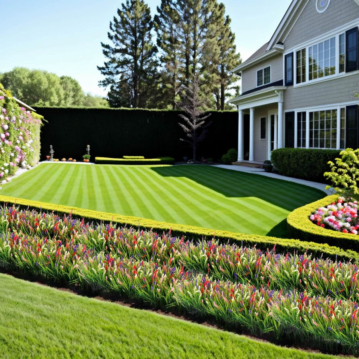 White Lavender Artificial Flowers