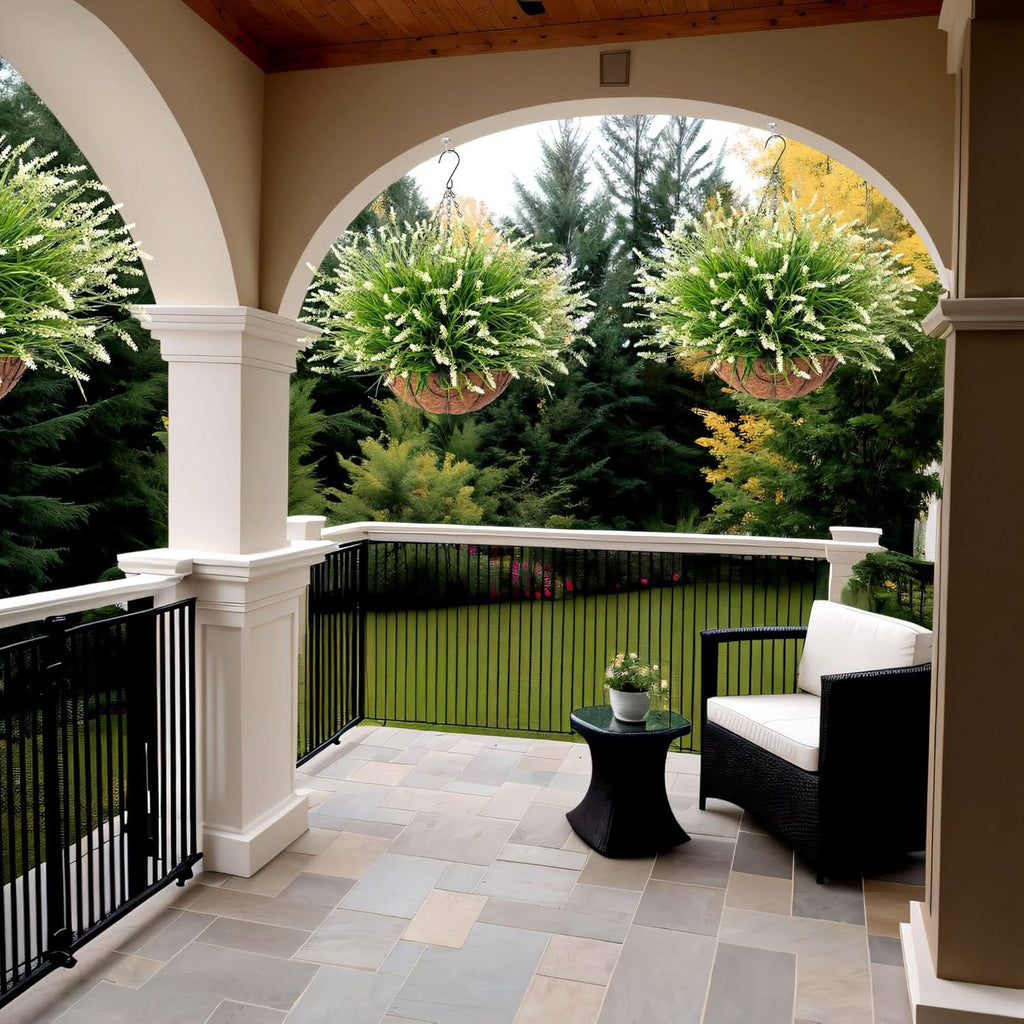 White Lavender Artificial Flowers