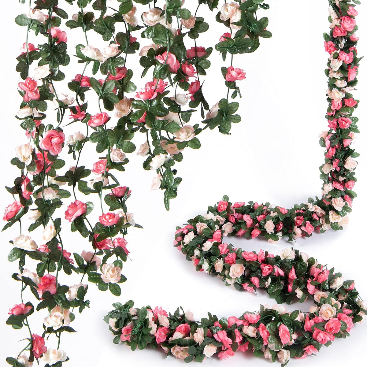 Spring Blush  4-piece 26ft Rose Vine