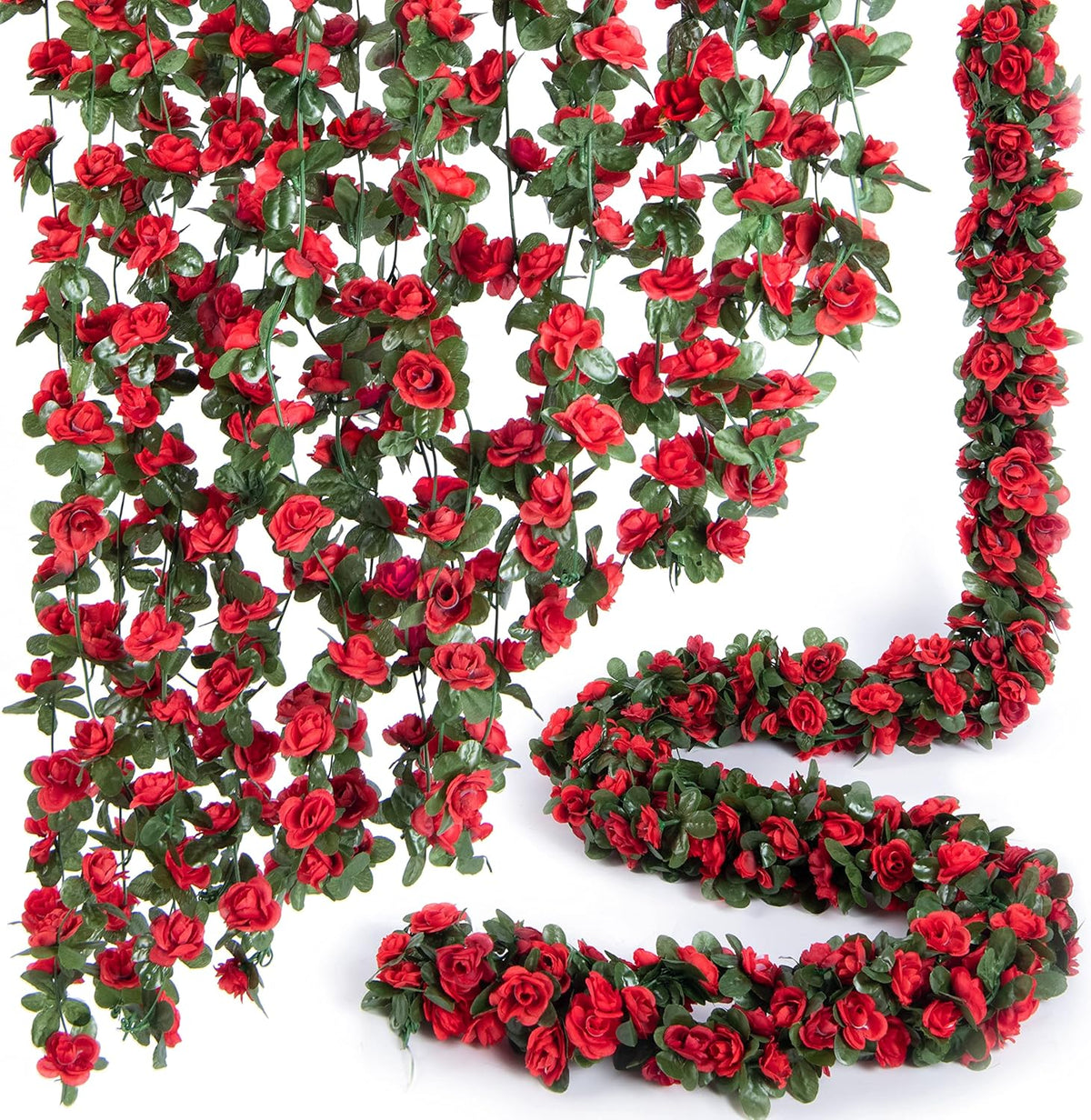 Ruby Meadow 4-piece 26ft Rose Vine