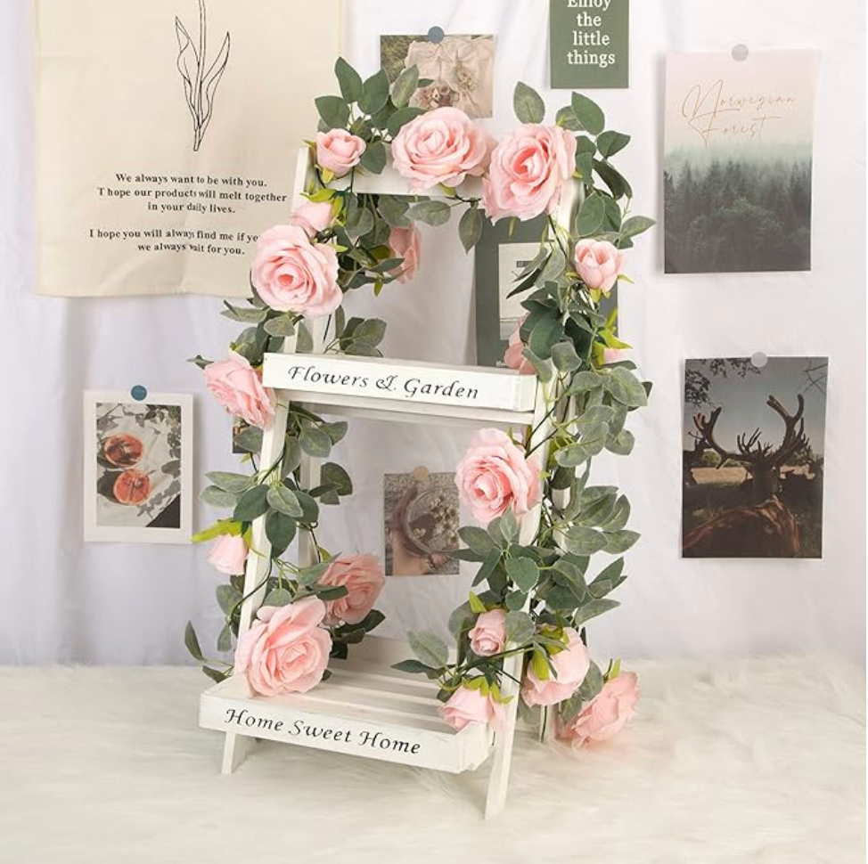 Pink Whisper 4-Piece 26ft Rose Vine