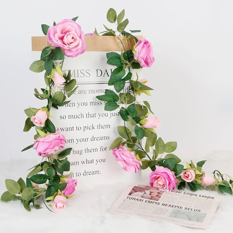 Crimson Garden 4-piece 26ft Rose Vine