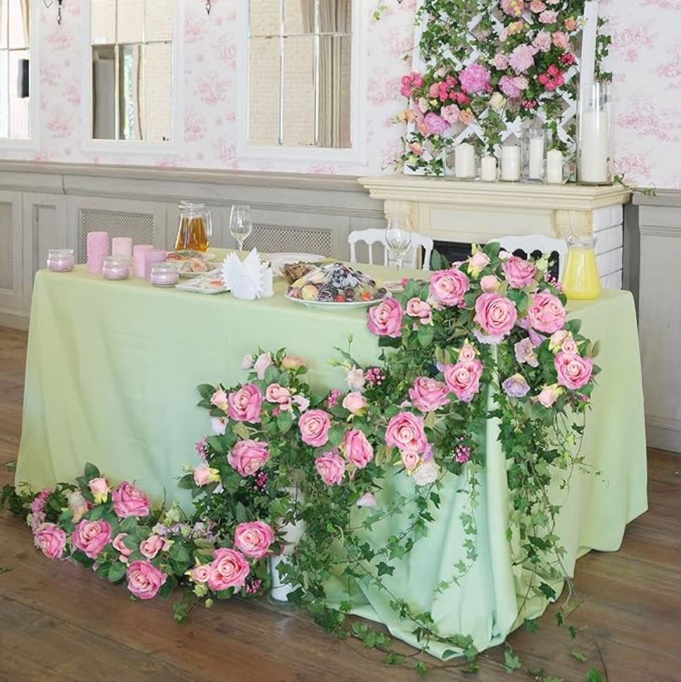 Crimson Garden 4-piece 26ft Rose Vine