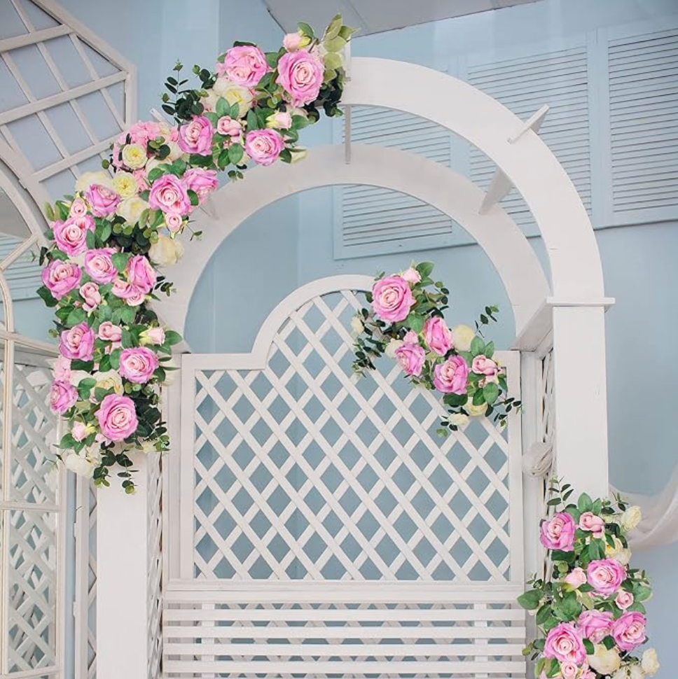 Crimson Garden 4-piece 26ft Rose Vine