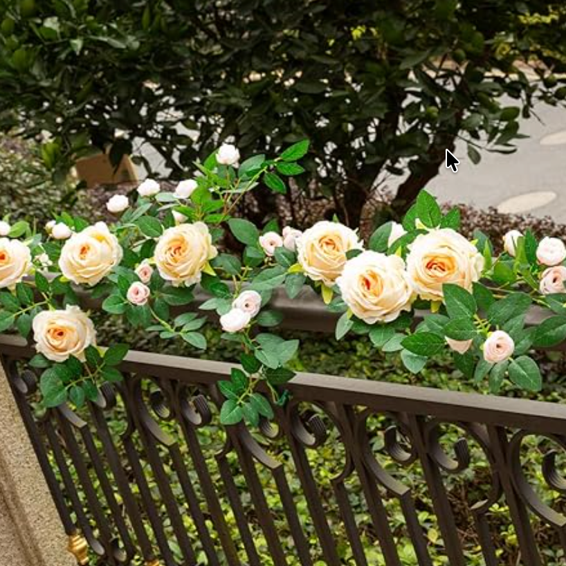 Champagne Garden 4-Piece 26ft Rose Vine