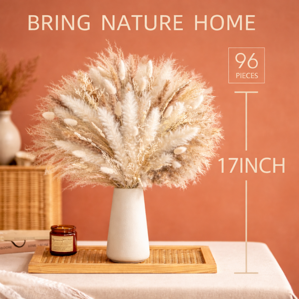 Desert Glow Pampas Grass – 96 Stems