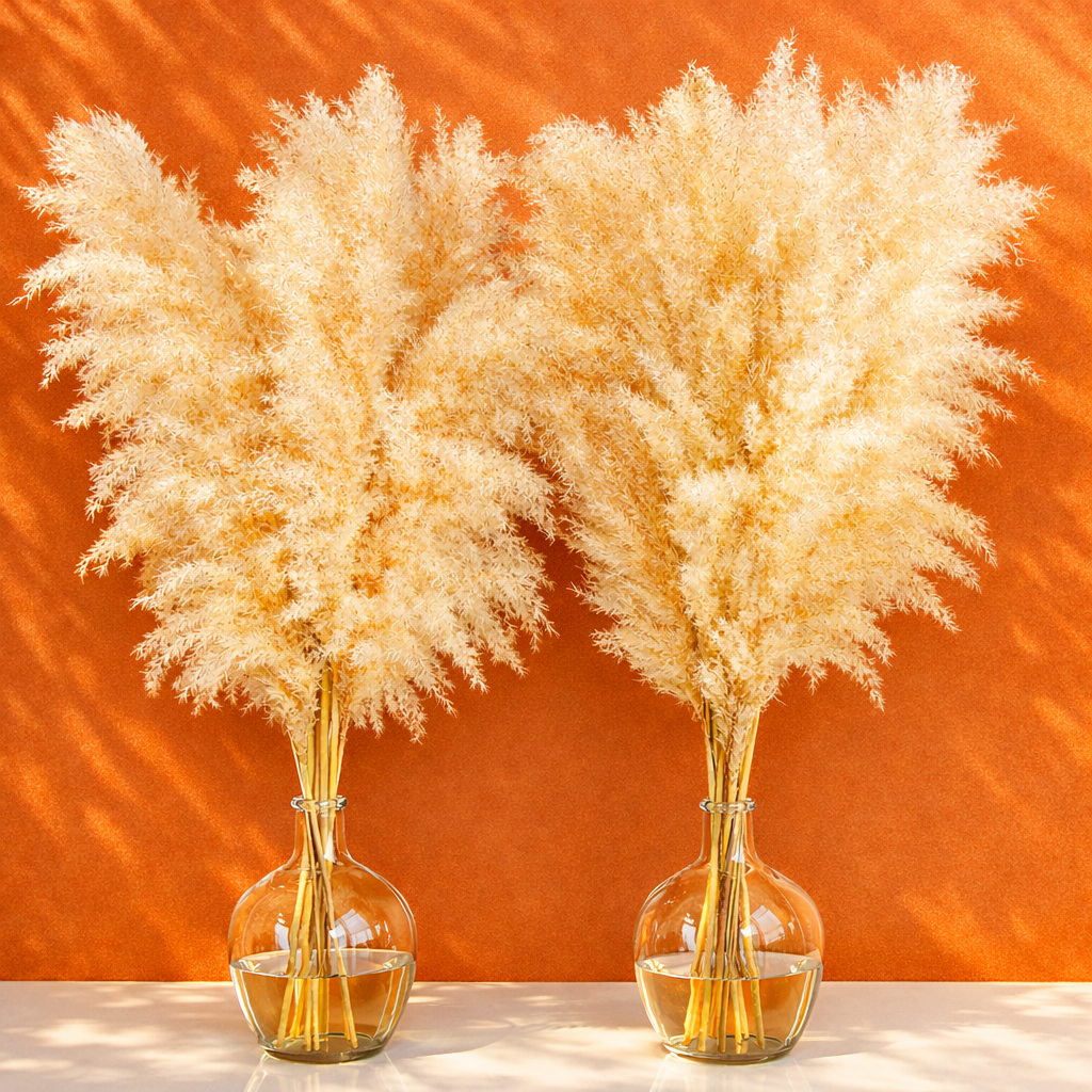 Prairie Luxe Tall Pampas Grass- 10 stems