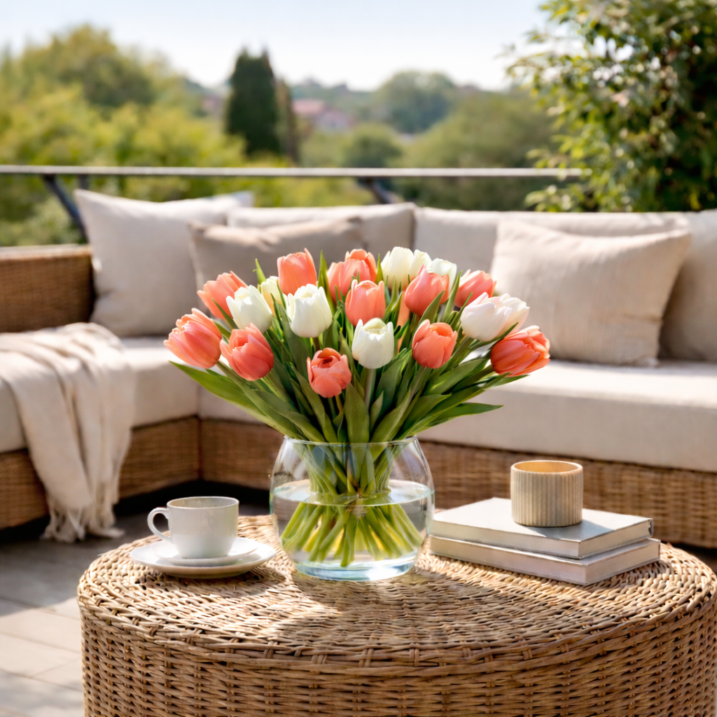 Rainbow Garden Tulip 14"