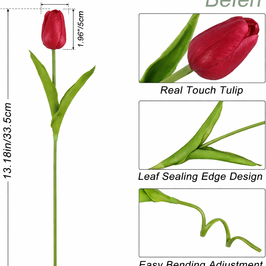 Ruby Garden Tulip 14"