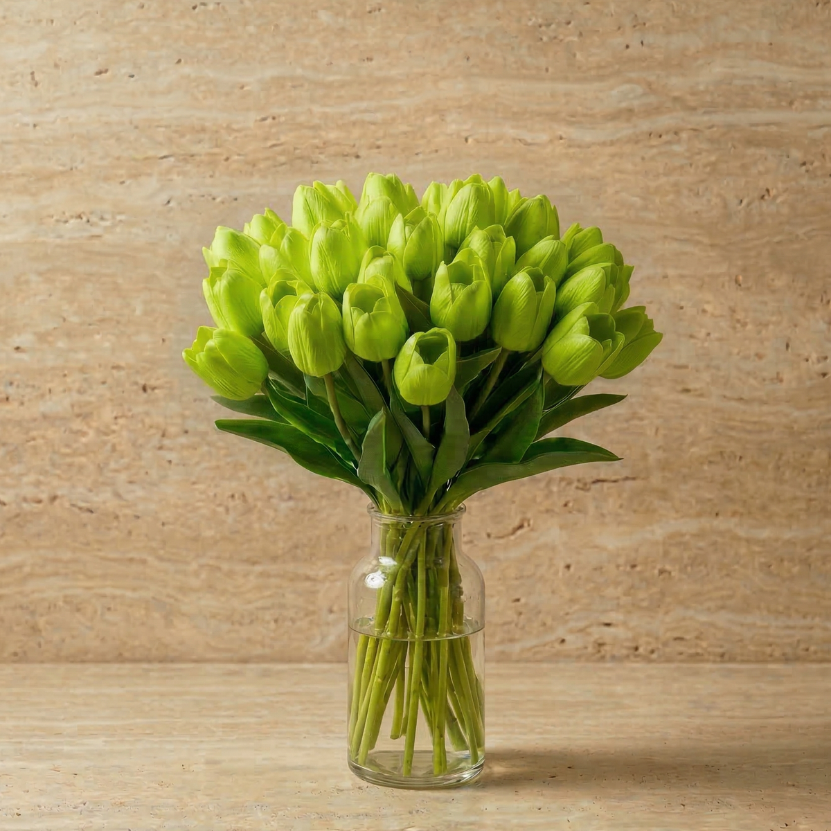 Spring Green Tulip 14"